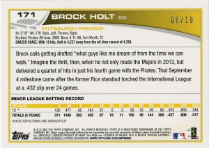 2013_Topps_SilverSlate_Brock_Holt_Silver_8-10_back