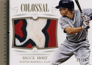 2014_Panini_NatTres_Brock_Holt_Colossal_Patch_03-10