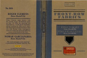 2013_Panini_Pastime_FrontRowFabrics_Clemens_Nomar_055-125