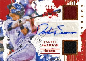 2016_DiamondKings_Dansby_Swanson_RelicAuto_3-10_front